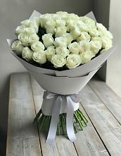 Букет 35 Белых роз #REPLACE_PRED# Белгороде