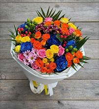 Букет цветов из:  Розы и Хризантемы в Белгороде